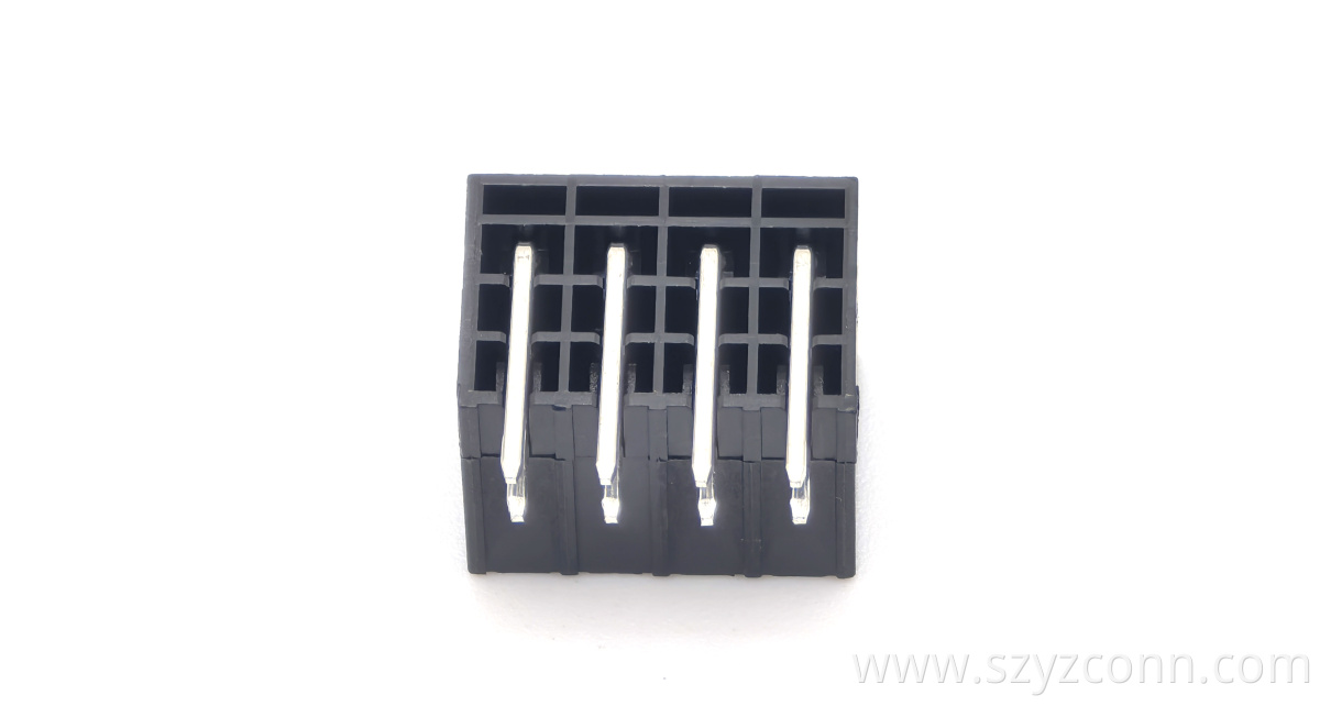 4.2mm Pitch Wafer Pin Header Connector 2*4P 4.2mm Pitch Wafer Pin Header Connector 2*4P